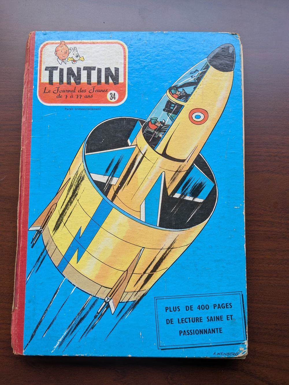 Tintin - Le Journal Des Jeunes Vol 34 - Français